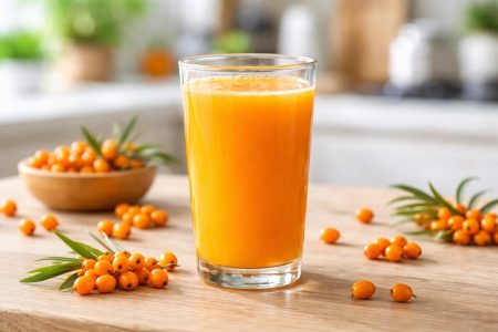 verre-jus-argousier-baies-table